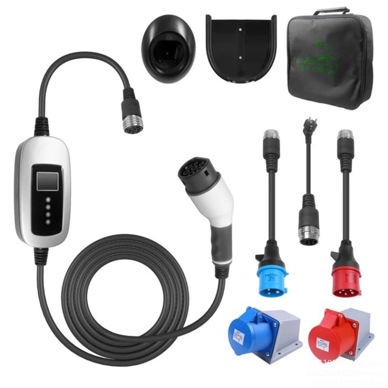 Power Tools App - 2-in-1 Portable AC Car Charger 6A-32A