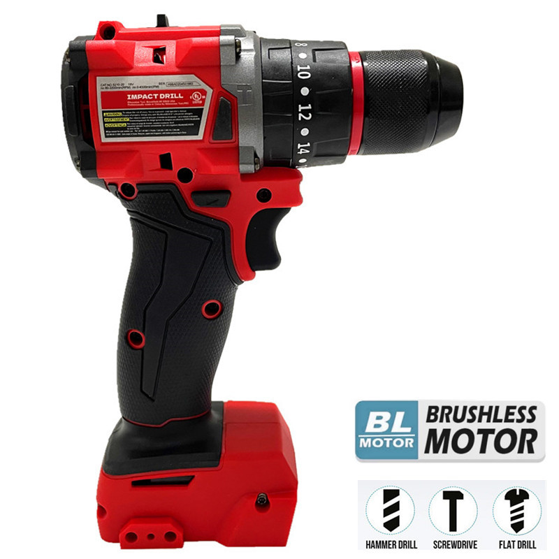 Power Tools Ridgid - For Milwaukee 18V/20V Battery Cordless Impact
