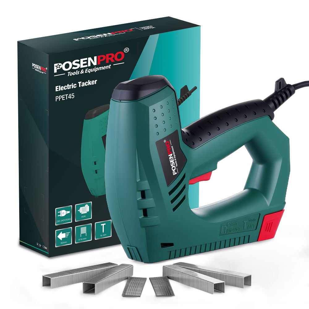 Nail Gun Brad - 45W Corded Electric Taker With Free