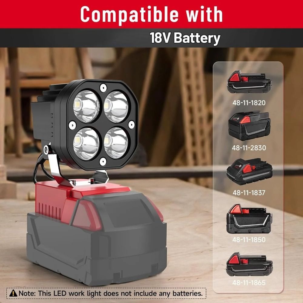 6500K, 6000LM Job Site Lightin - огляд і ціна Power Tools For Construction