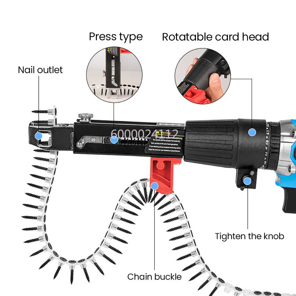 2025 New Cordless Electric Dry - огляд і ціна Nail Gun Brad