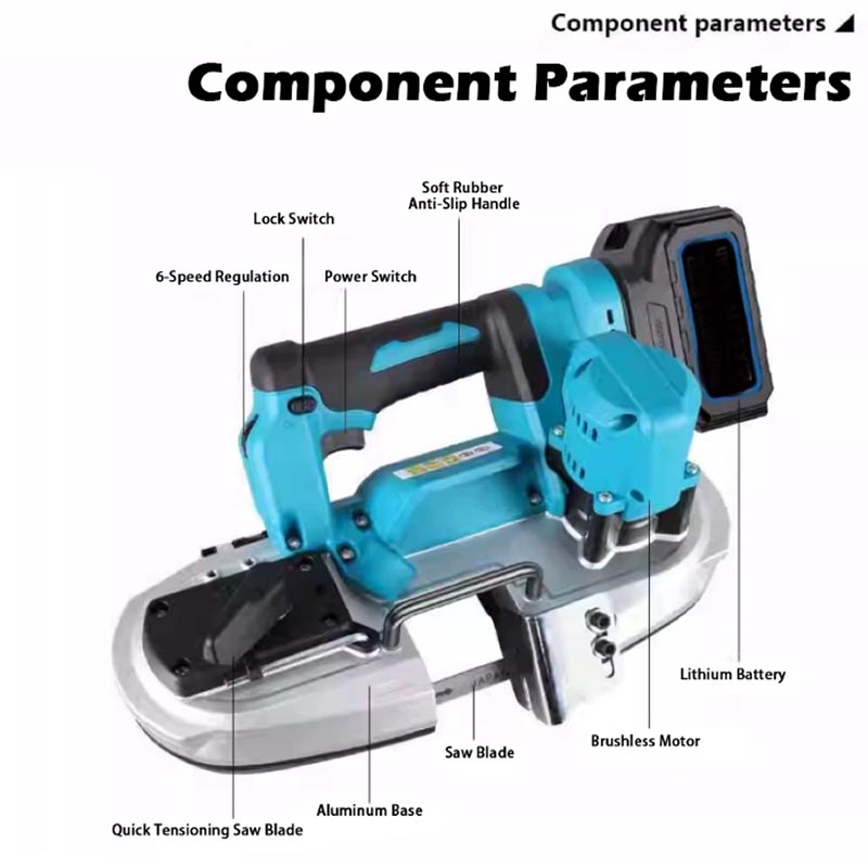 490W Portable Brushless Band S - огляд і ціна Power Tools Band