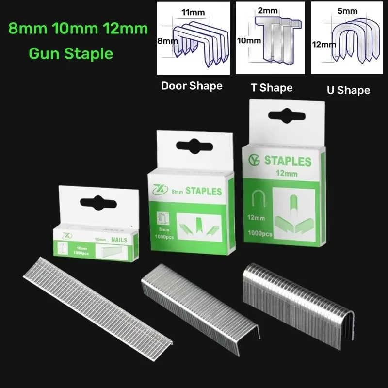 1000PC U/T/Door Shaped Staples - огляд і ціна Nail Gun Brad