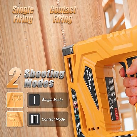 YEARTOP 2 Mode Electric Nailer - огляд і ціна Nail Gun Brad