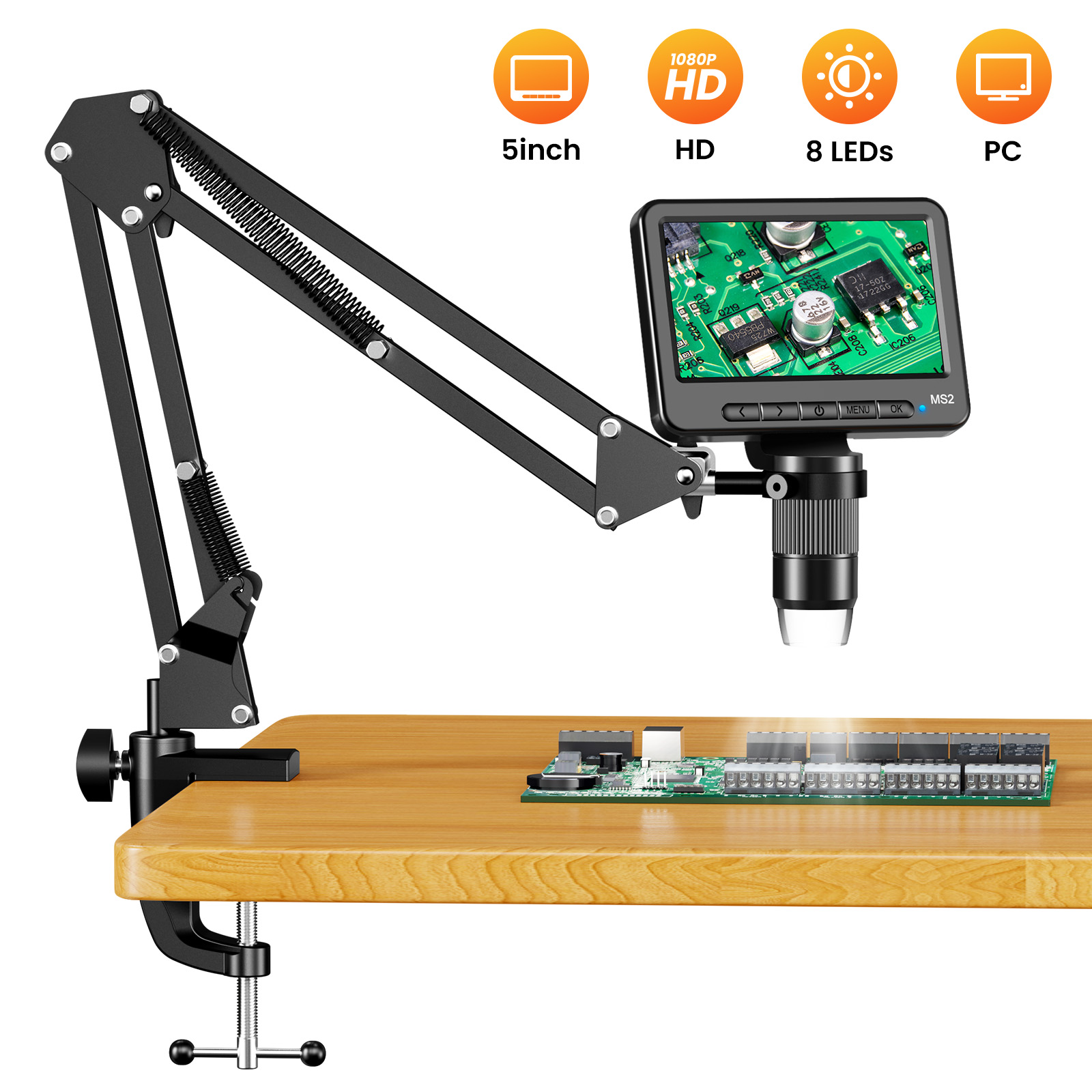 Flexible Arm Stand Digital Mic - огляд і ціна Power Tools Video