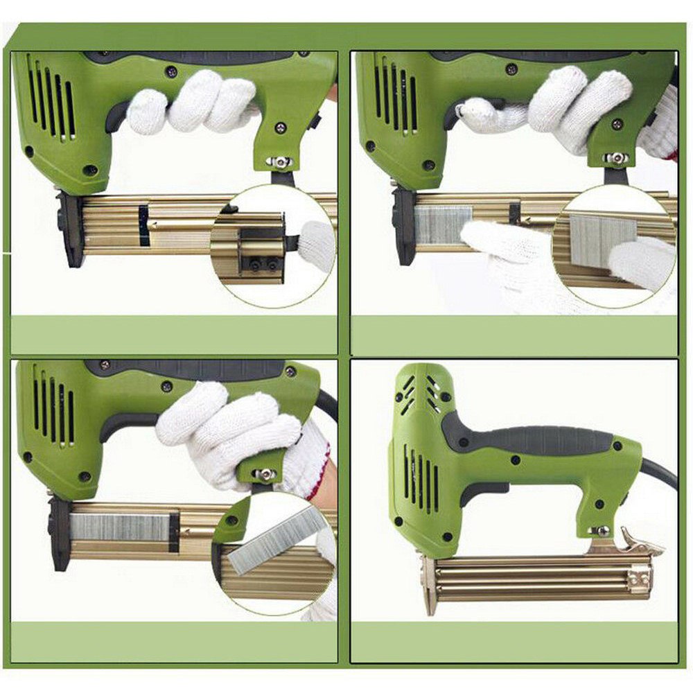 220V Electric Stapler Straight - огляд і ціна Nail Gun Brad