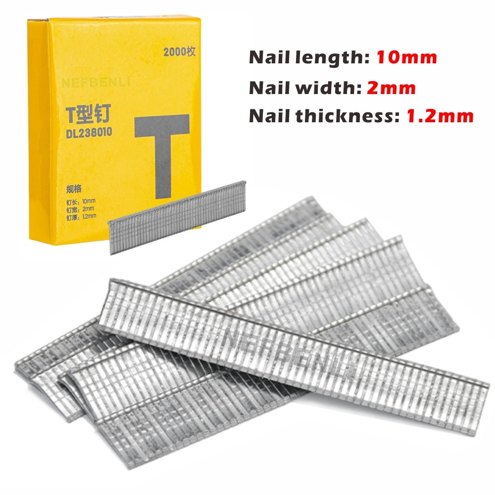2000 Pcs U/Door/T Shaped Stapl - огляд і ціна Nail Gun Brad