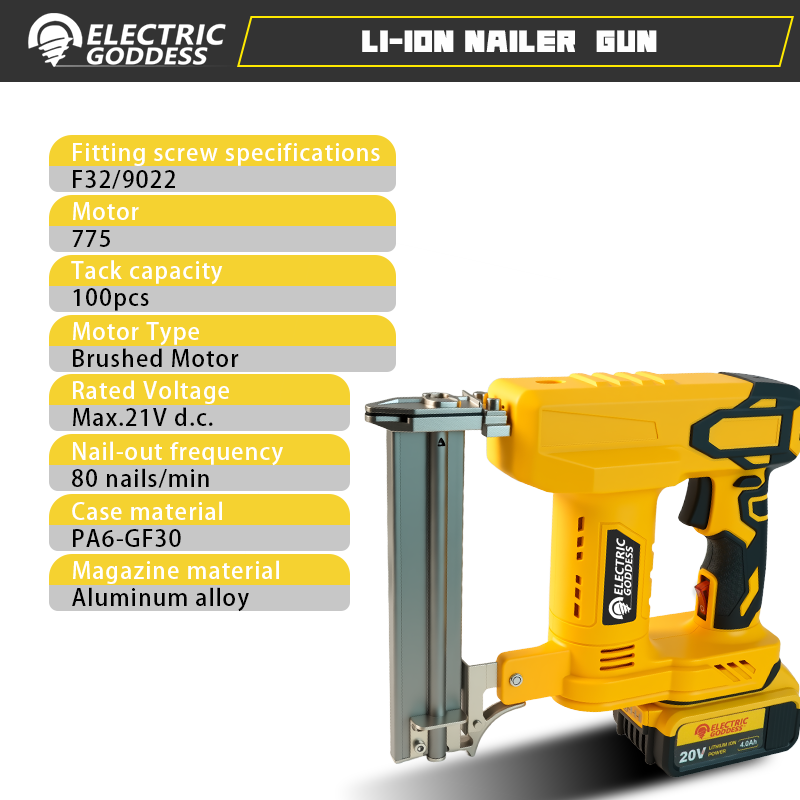 Electric Goddess Cordless 30mm - огляд і ціна Nail Gun Brad