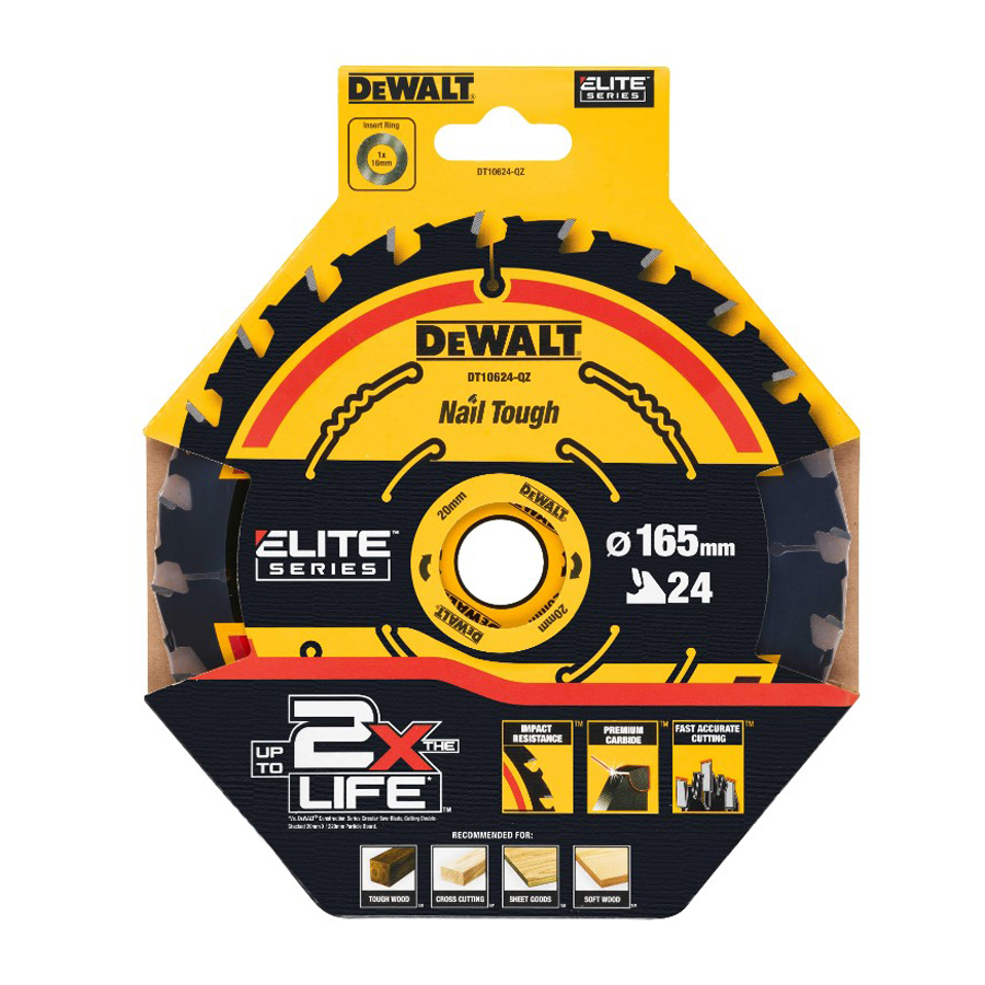 DEWALT DT10624-QZ 1/3pcs 24T C - огляд і ціна Power Tools For Construction