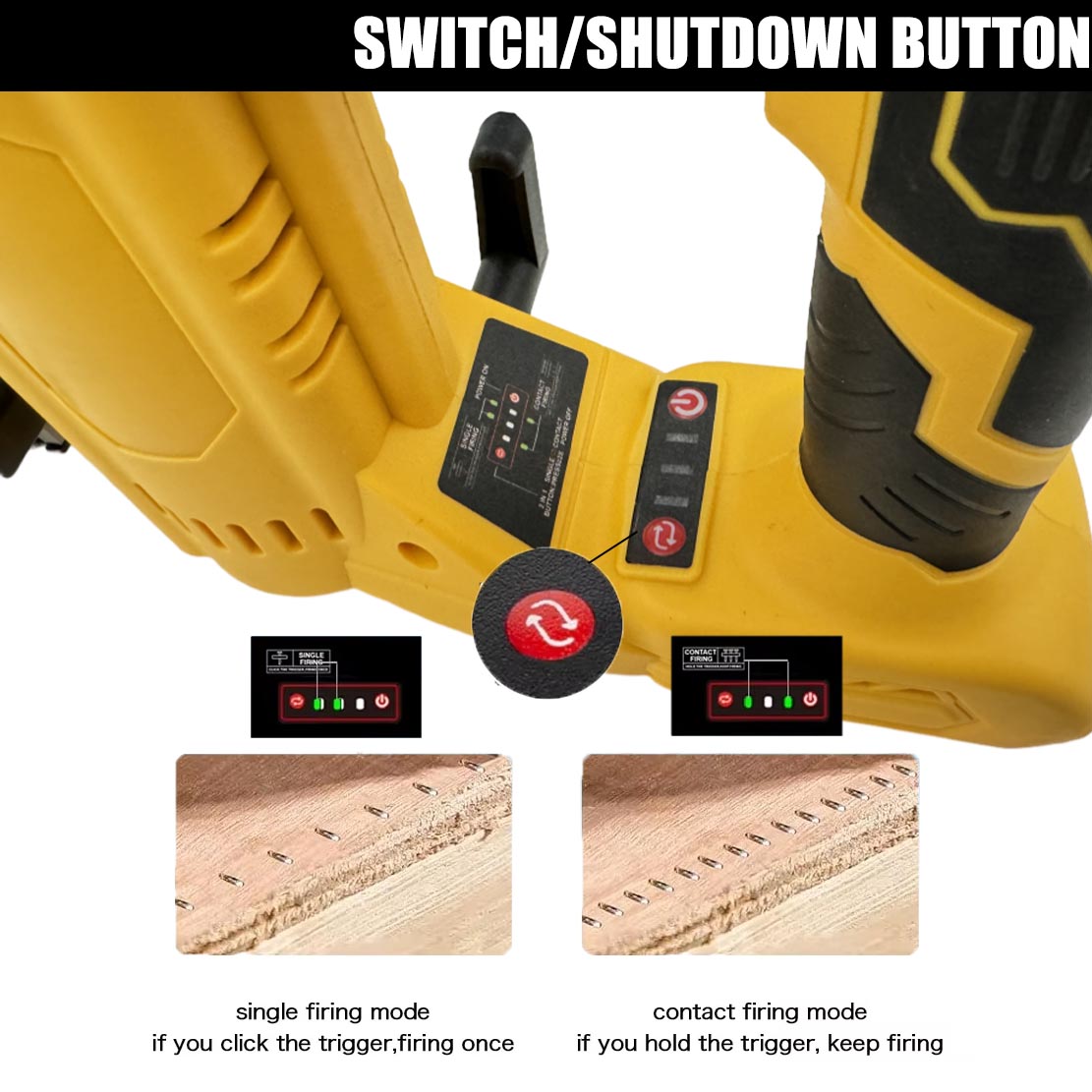 2in1 Brushless Electric Nail G - огляд і ціна Nail Gun Brad