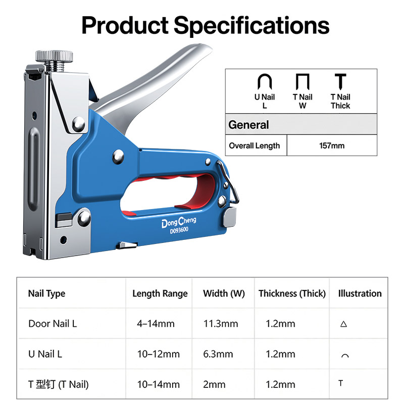 3-in-1 Nail Gun Carbon Steel F - огляд і ціна Nail Gun Brad